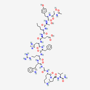 Two-dimensional structure of Afamelanotide